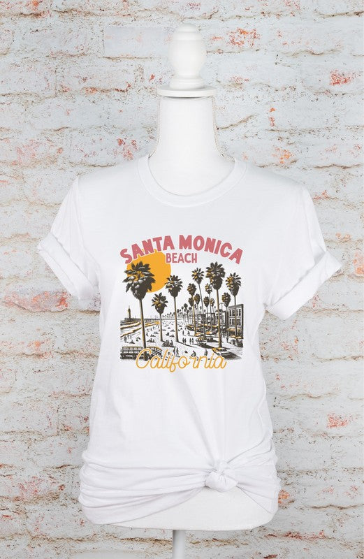 Santa Monica Beach | Graphic Tee