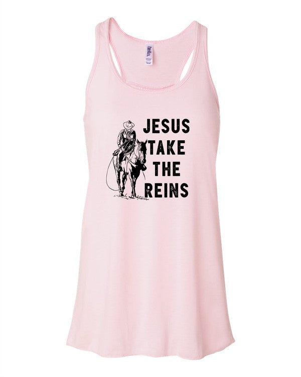 Jesus Take The Reins | Graphic Tank