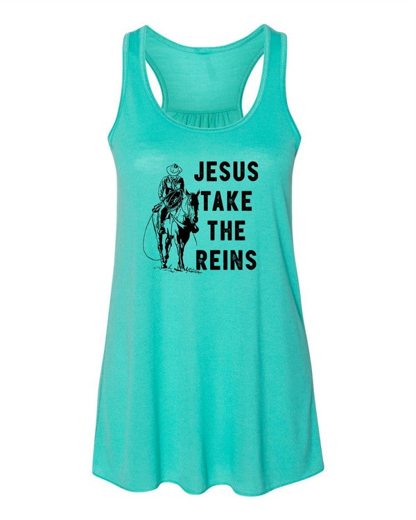 Jesus Take The Reins | Graphic Tank