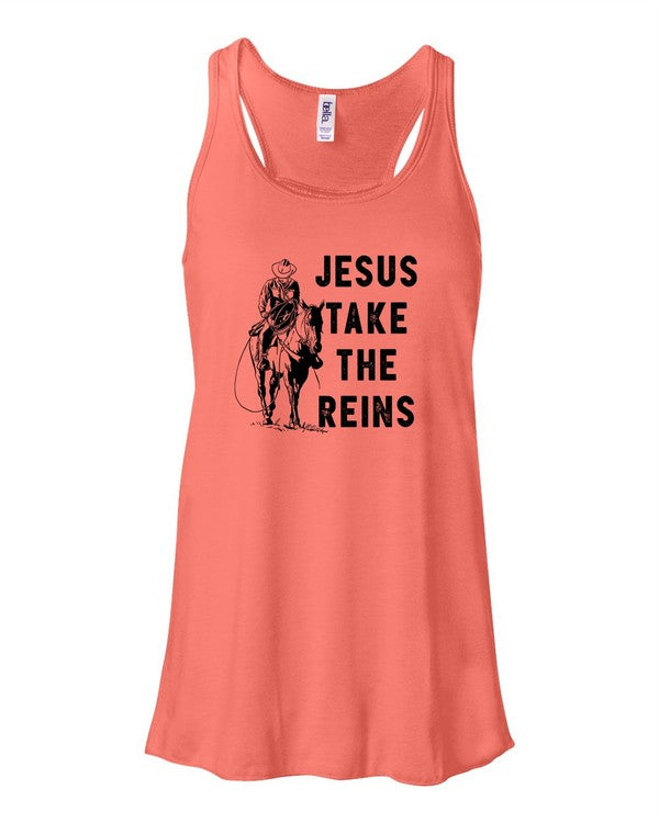 Jesus Take The Reins | Graphic Tank