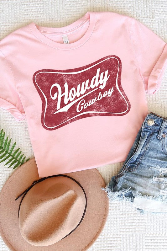 Howdy Cowboy | Graphic T Shirt