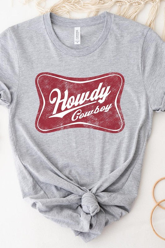 Howdy Cowboy | Graphic T Shirt