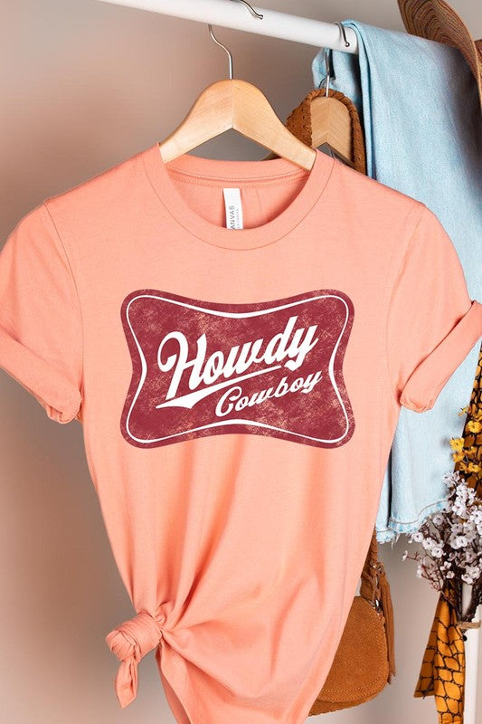Howdy Cowboy | Graphic T Shirt