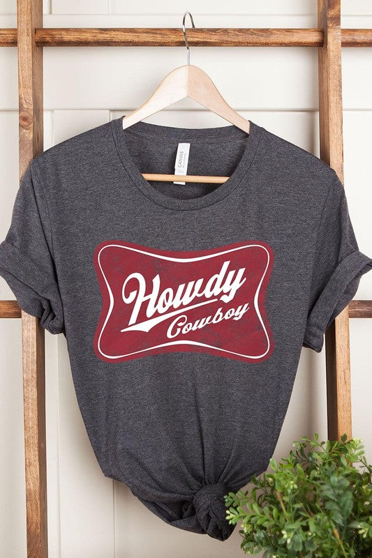 Howdy Cowboy | Graphic T Shirt
