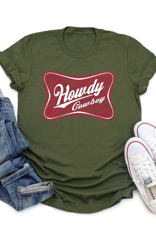Howdy Cowboy | Graphic T Shirt