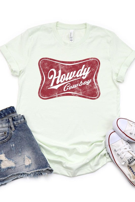 Howdy Cowboy | Graphic T Shirt