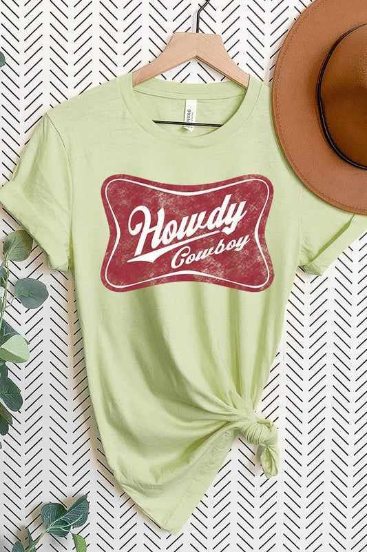 Howdy Cowboy | Graphic T Shirt
