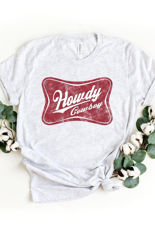 Howdy Cowboy | Graphic T Shirt