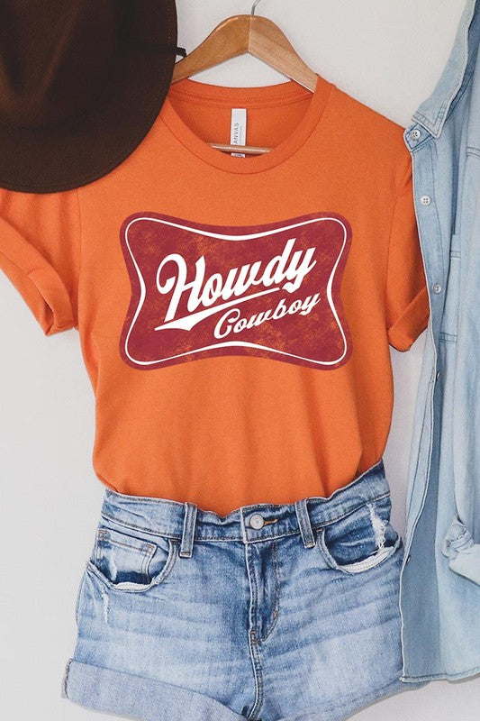 Howdy Cowboy | Graphic T Shirt