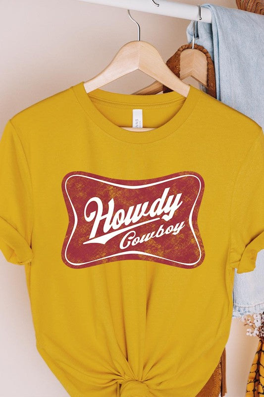 Howdy Cowboy | Graphic T Shirt