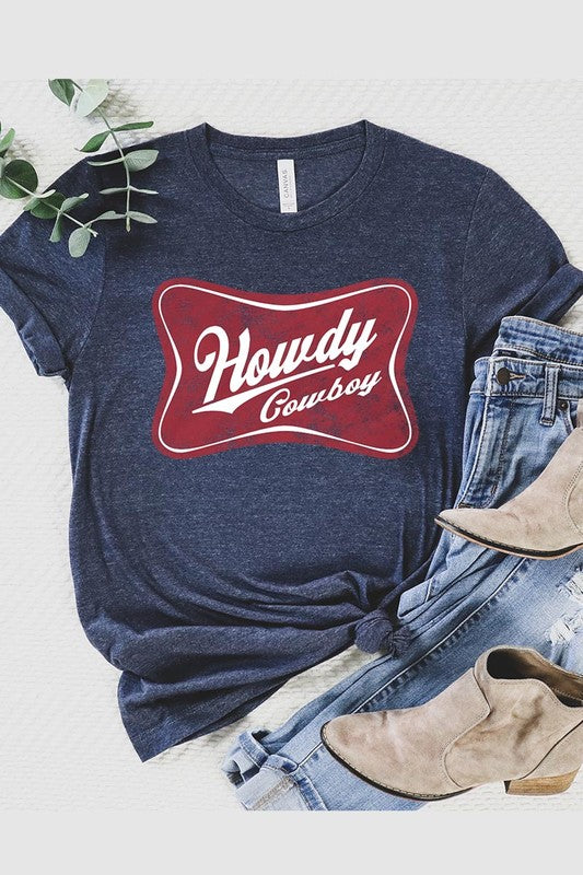 Howdy Cowboy | Graphic T Shirt