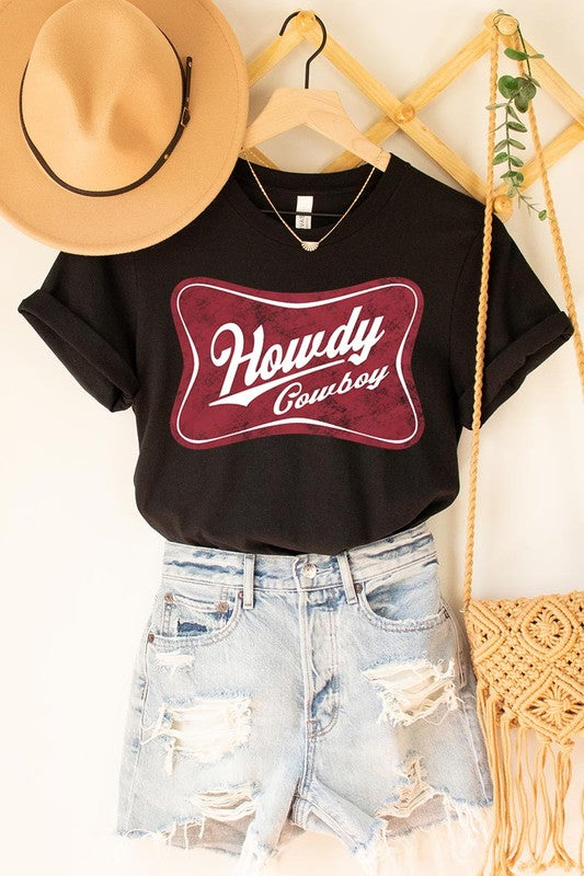 Howdy Cowboy | Graphic T Shirt