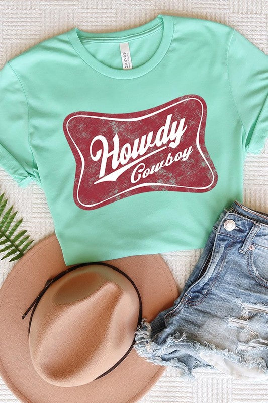 Howdy Cowboy | Graphic T Shirt