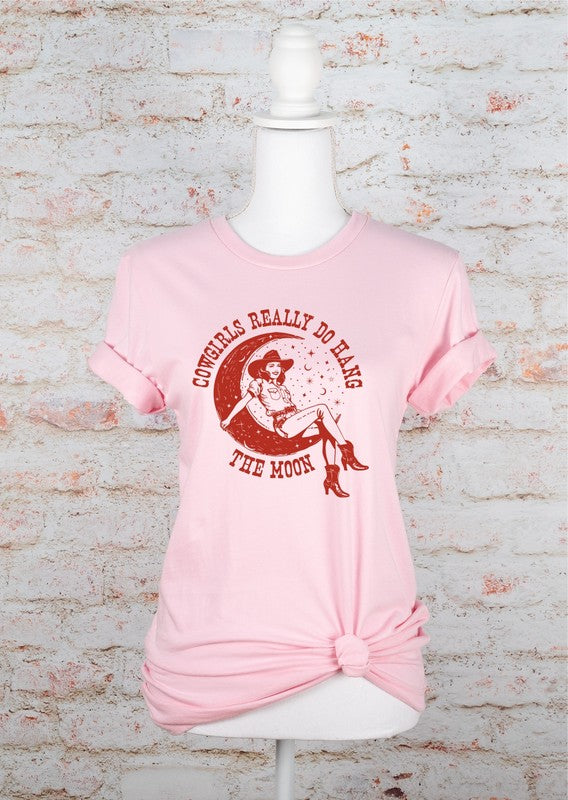 Cowgirls Really Do Hang The Moon | Graphic Tee