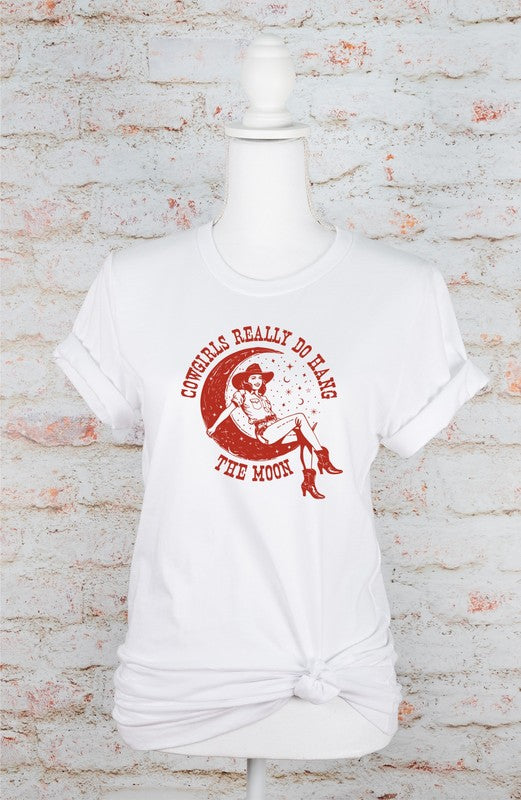 Cowgirls Really Do Hang The Moon | Graphic Tee