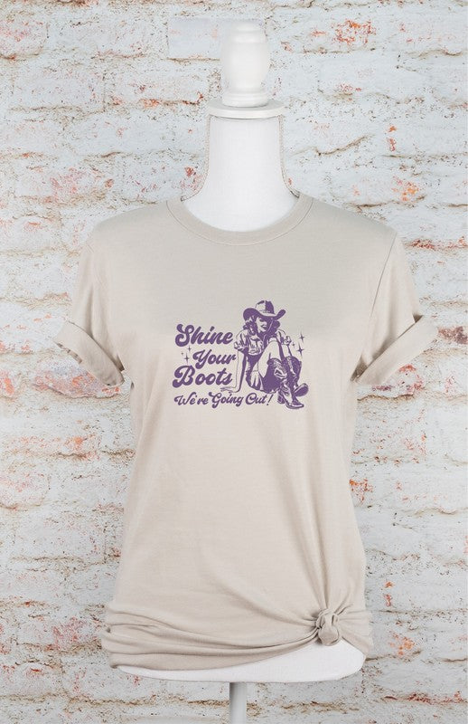 Shine Your Boots | Graphic Tee
