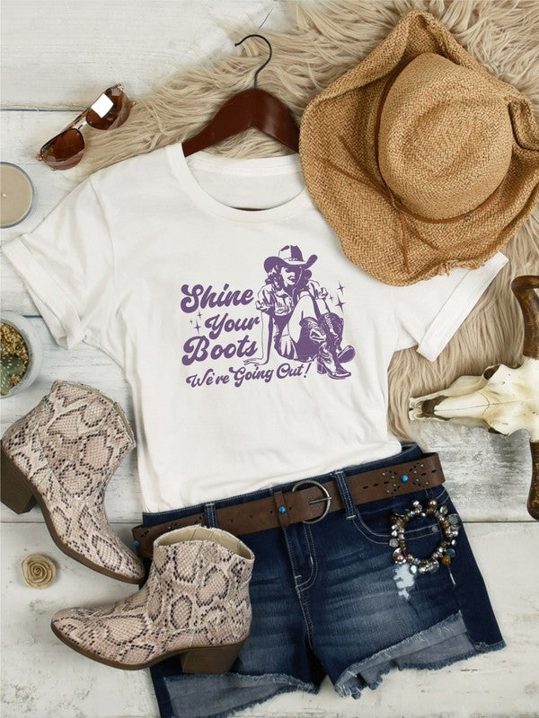 Shine Your Boots | Graphic Tee