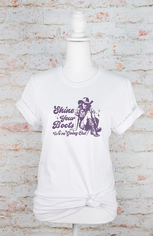 Shine Your Boots | Graphic Tee