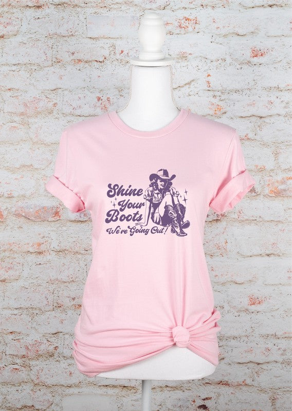 Shine Your Boots | Graphic Tee