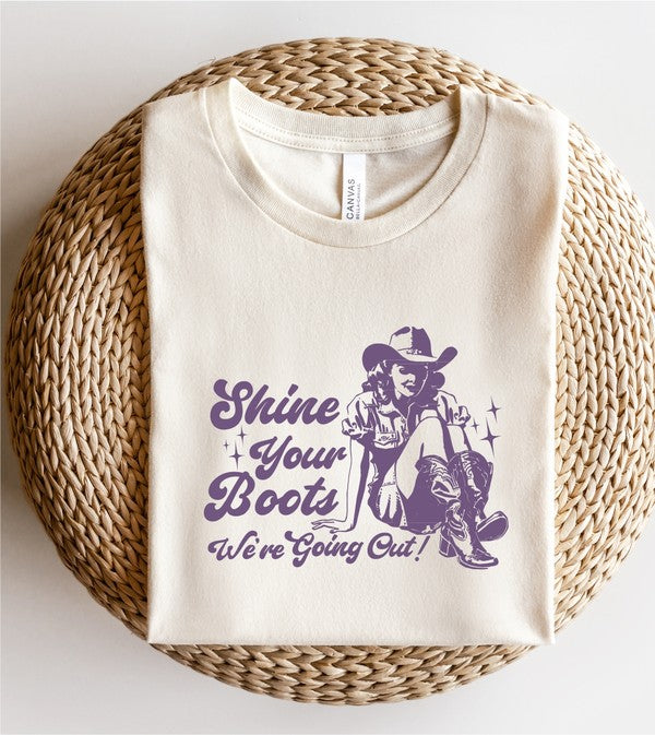 Shine Your Boots | Graphic Tee