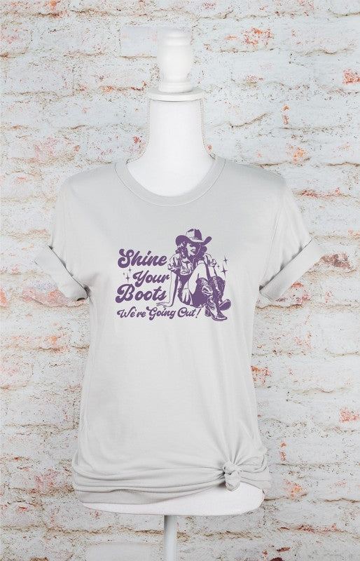 Shine Your Boots | Graphic Tee