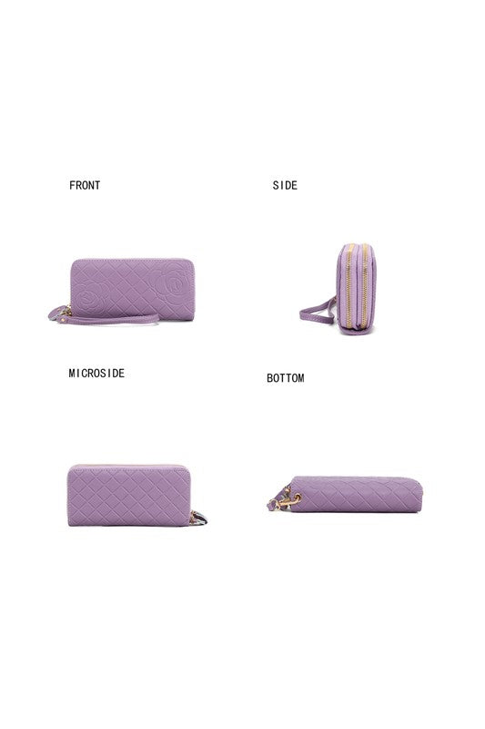 Floral Embossed | Wallet