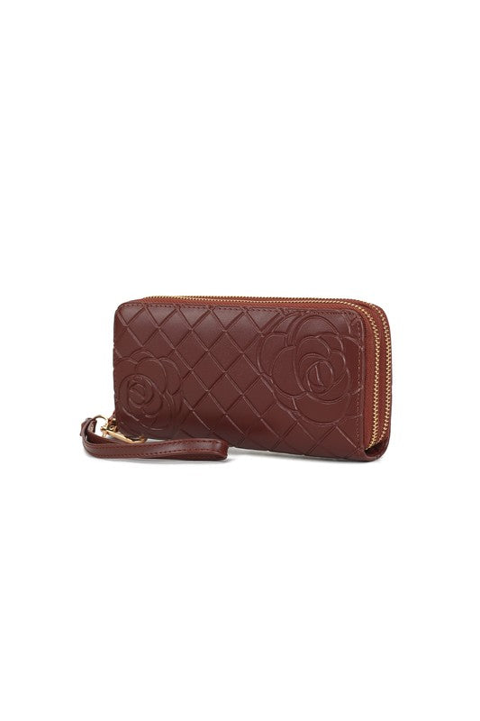 Floral Embossed | Wallet