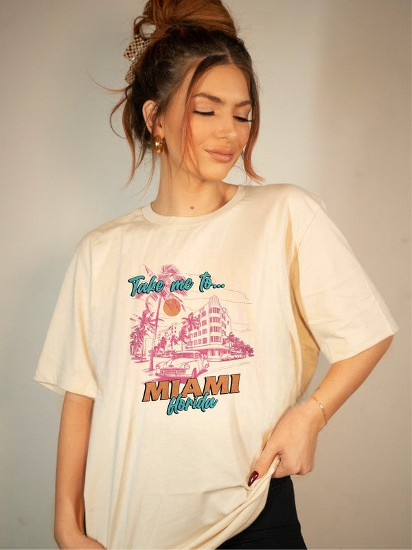 Take Me To Miami | Graphic Tee