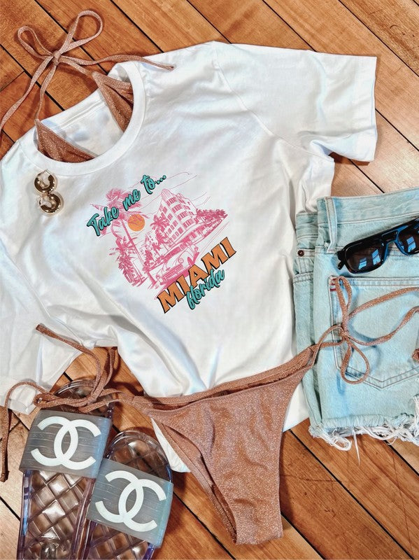 Take Me To Miami | Graphic Tee