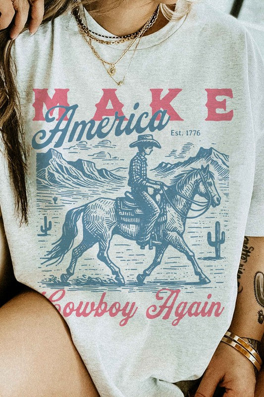 Make America Cowboy Again | Graphic T-Shirt