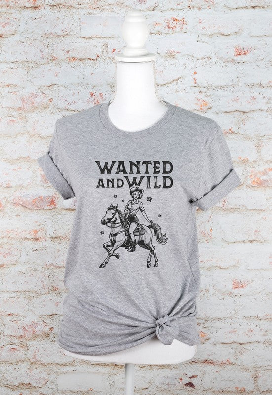 Wanted and Wild | Graphic Tee