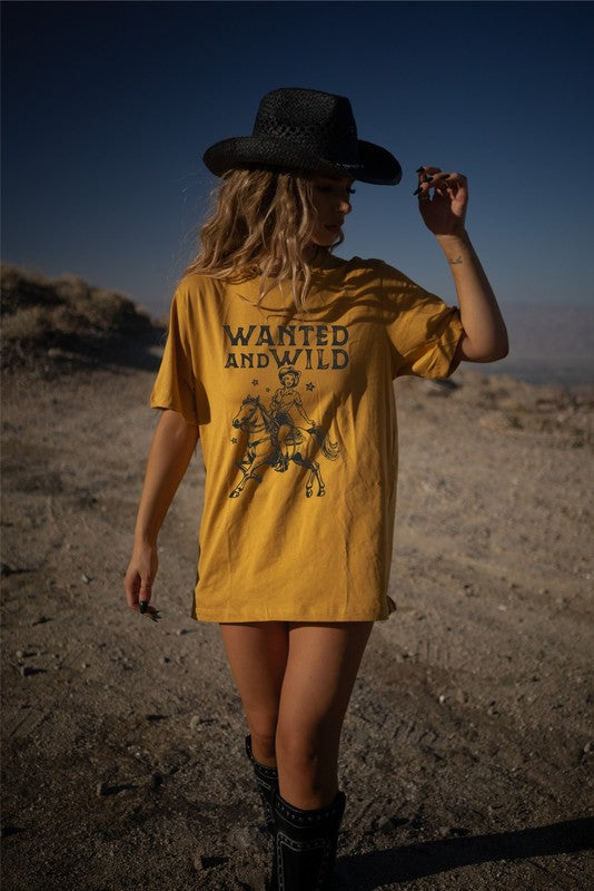 Wanted and Wild | Graphic Tee