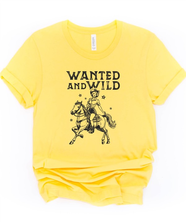 Wanted and Wild | Graphic Tee