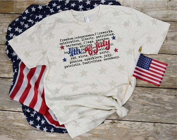 July 4th Patriotic | Graphic Tee