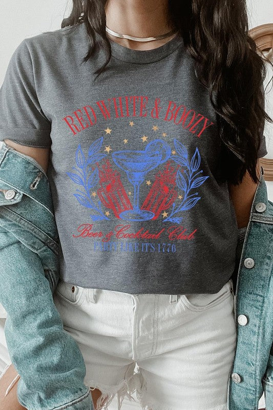 Red White & Boozy | Graphic T Shirt