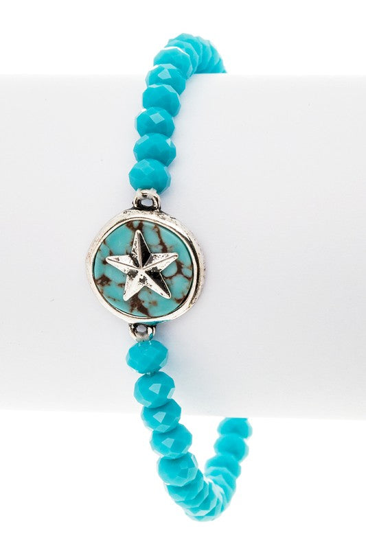 Lone Star Turquoise | Charm Bracelet