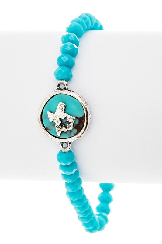Texas Turquoise | Charm Bracelet