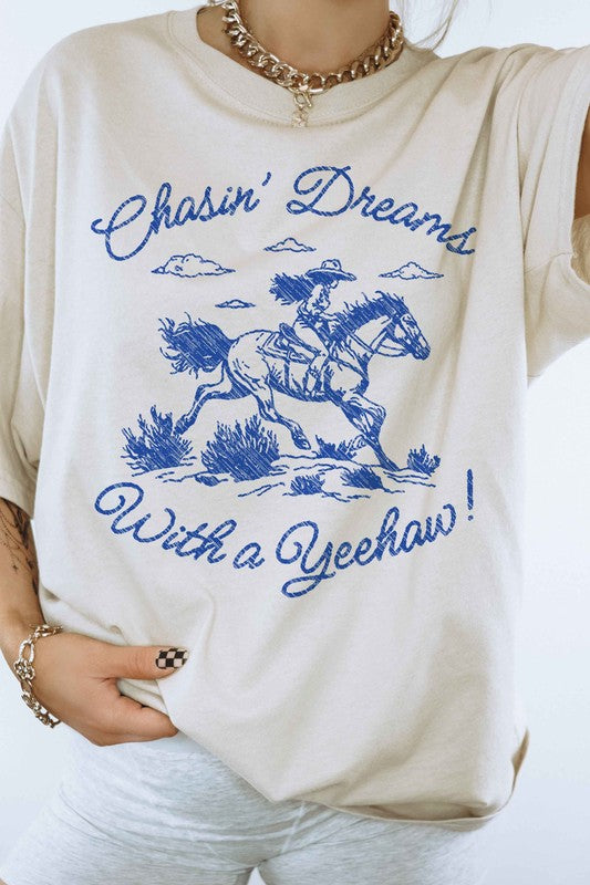 Cowgirl Chasin Dreams | Graphic Tee