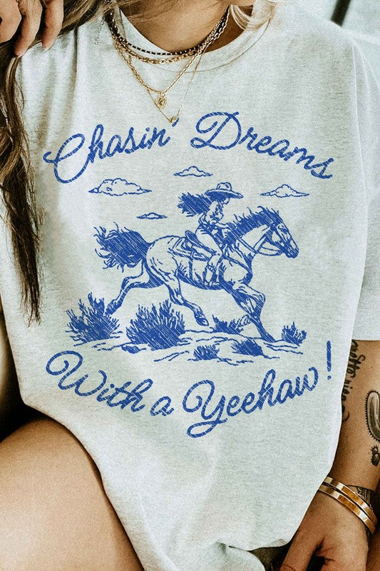Cowgirl Chasin Dreams | Graphic Tee