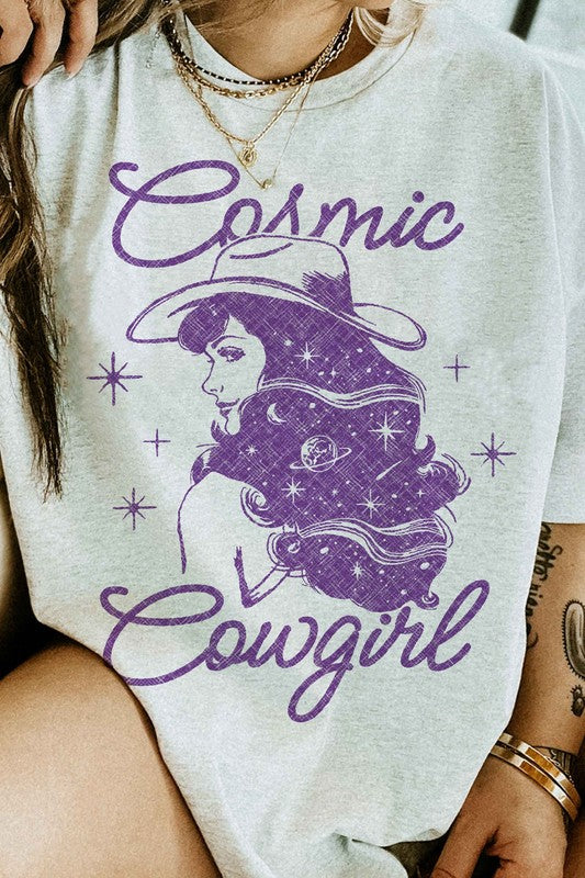 Cosmic Cowgirl | Graphic T-shirt