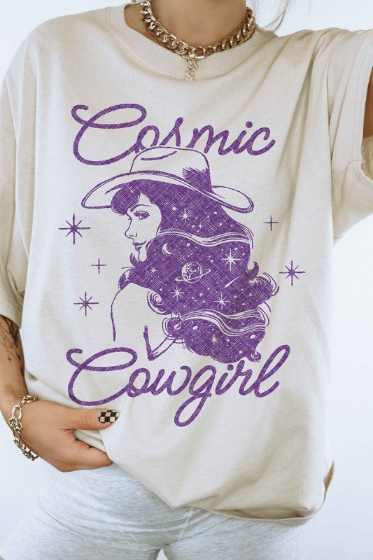 Cosmic Cowgirl | Graphic T-shirt