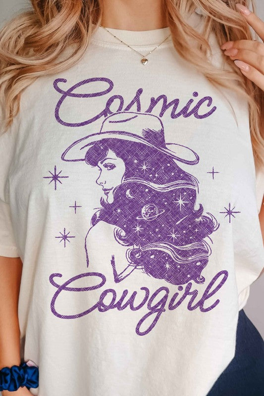 Cosmic Cowgirl | Graphic T-shirt