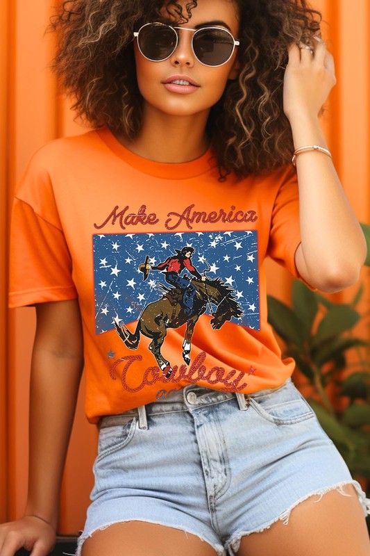 Make America Cowboy Again | Graphic T Shirt
