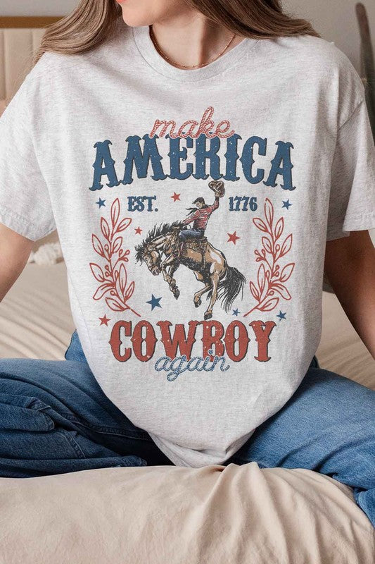 Make American Cowboy Again | Graphic Tee