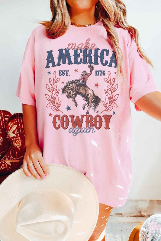 Make American Cowboy Again | Graphic Tee