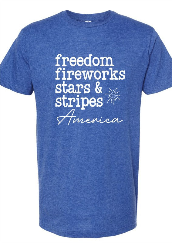 Freedom Fireworks Stars & Stripes | Tee