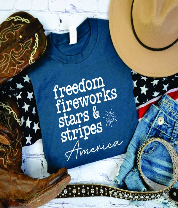 Freedom Fireworks Stars & Stripes | Tee
