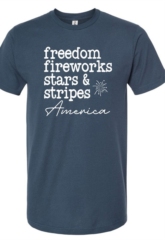 Freedom Fireworks Stars & Stripes | Tee