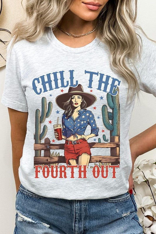 Chill The Fourth Out | Graphic T-Shirt