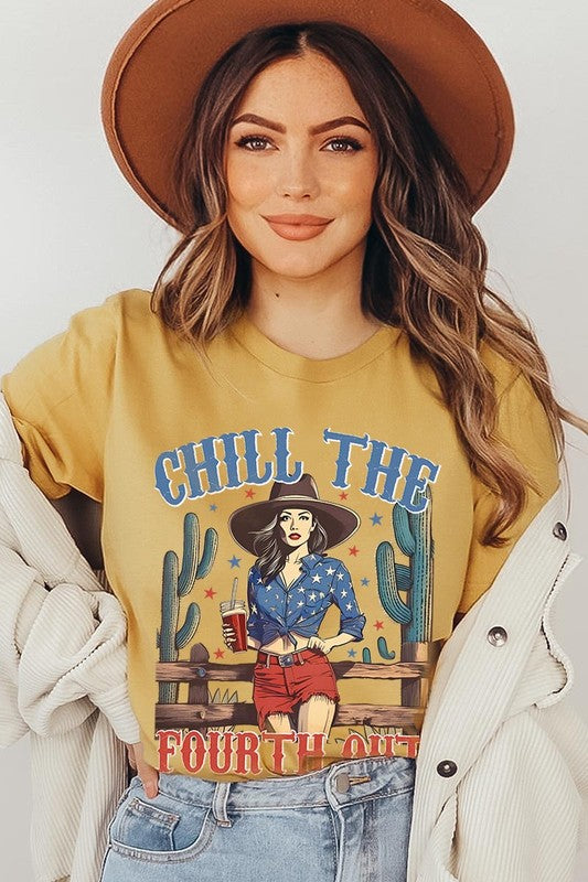Chill The Fourth Out | Graphic T-Shirt